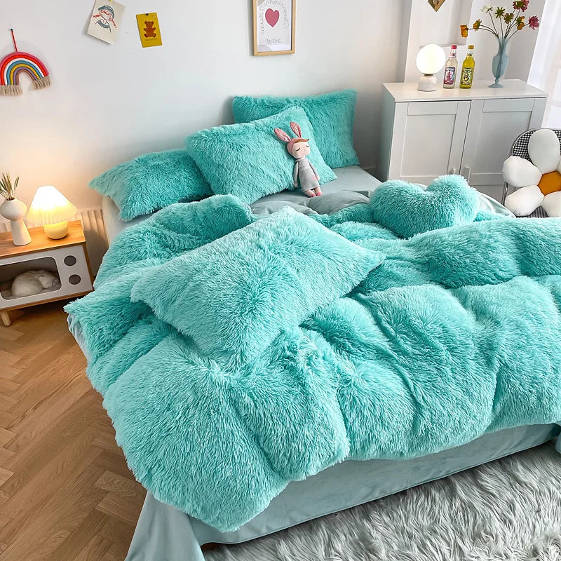 Housse de couette fluffy