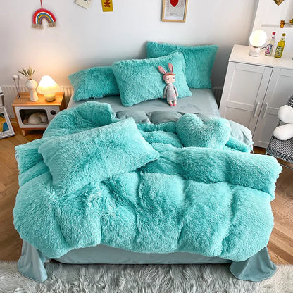 Housse de couette fluffy